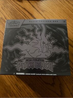 Pokémon TCG Pitch Black Elite Trainer Box ETB Sealed Mega Evolution Brand New